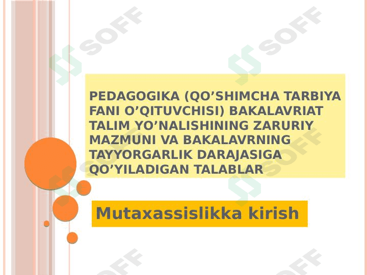 Pedagogika,boshlang'ich ta'lim 1