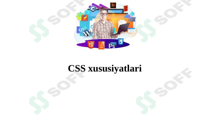 CSS xususiyatlari 1