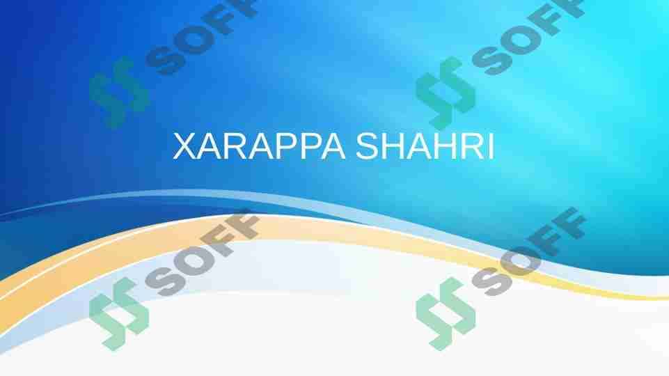 Xarappa shahri 1