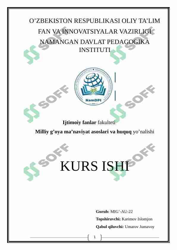 Bitimlar va ularning turlari 1