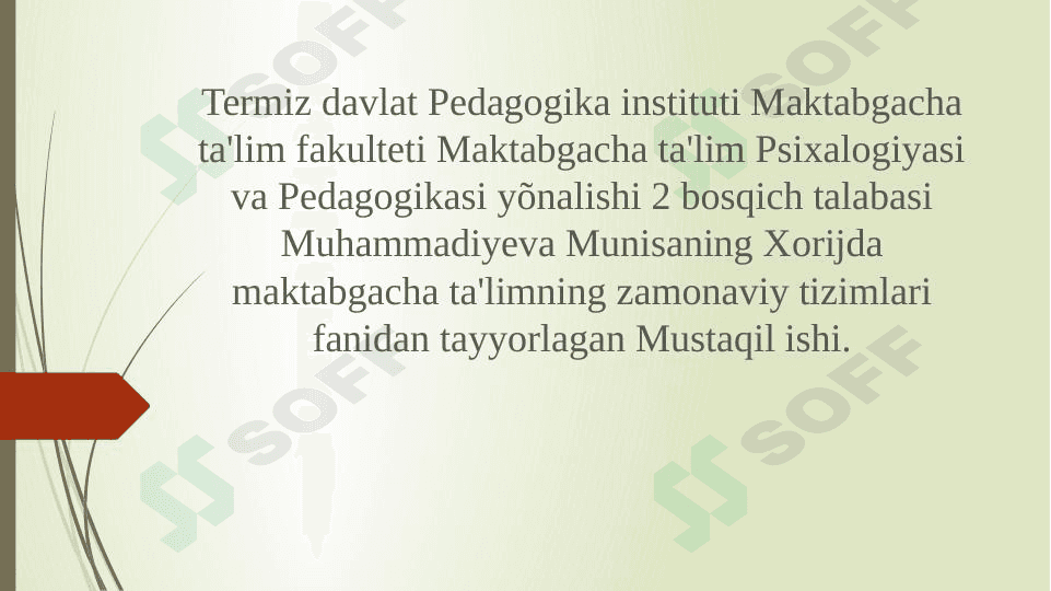 Zamonaviy ta'limda STEAM texnologiyasi | mustaqil ish 1