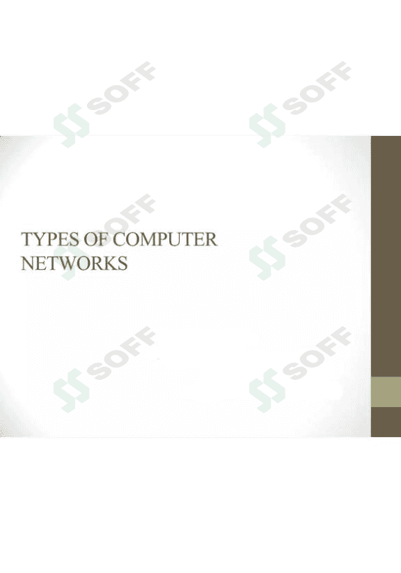 Types of computer network 1