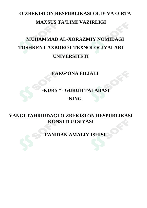 Konstitutsiya topshiriq 1