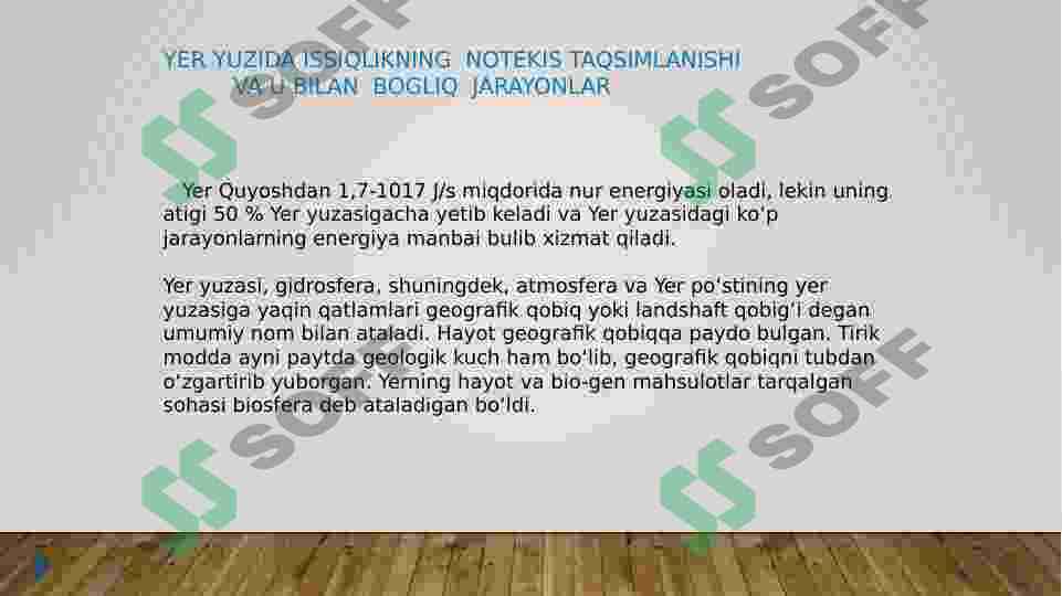 Umumiy yer bilimi 2