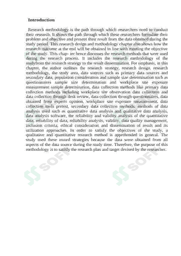 METHODOLOGY-RELATED TOPIC ON REQUEST IF THE STUDENT HAS A SPECIFIC WORKABLE IDEA 2