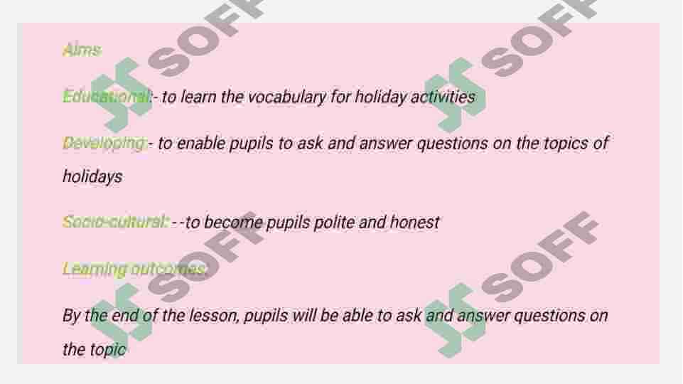 Holiday activities 2