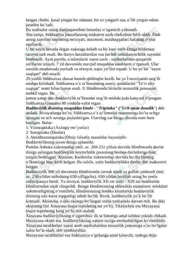 Buddaviylik talimoti 2