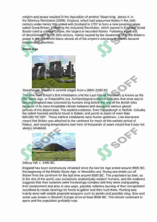 the history of england 2