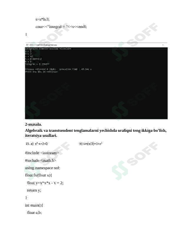 1-laboratoriya ishi 15-variant 2