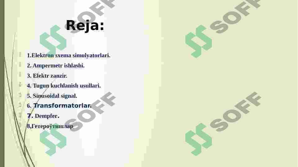 Elektr similyotrlati# 2