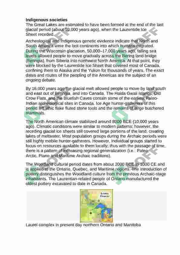 the history of canada 2