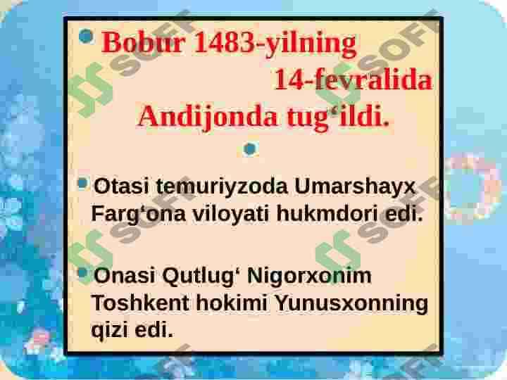 Zahriddin Muhammad Bobur 3