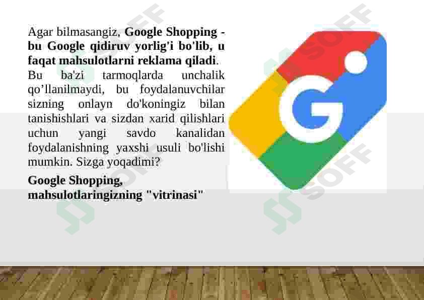 Google Shopping va uning imkoniyatlari 3