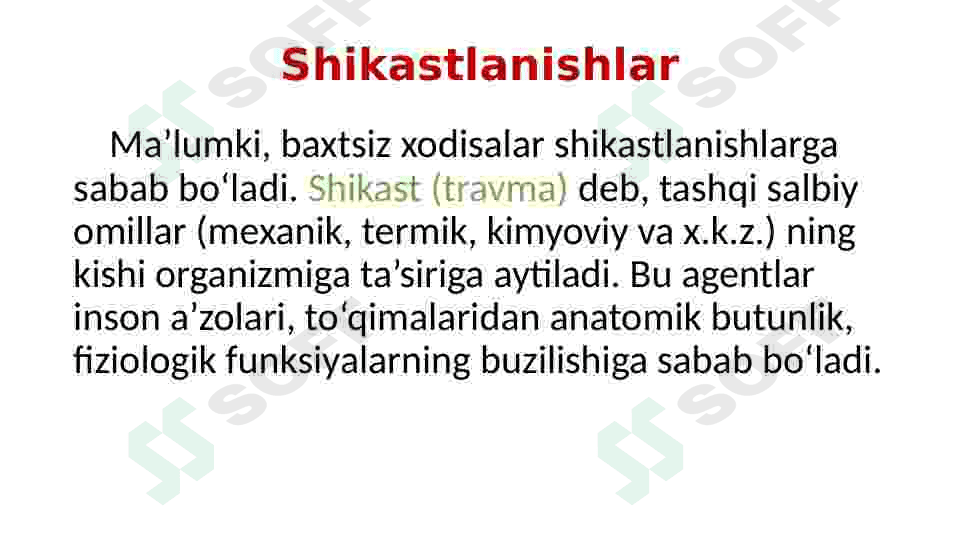 Shikastlanishlar 3