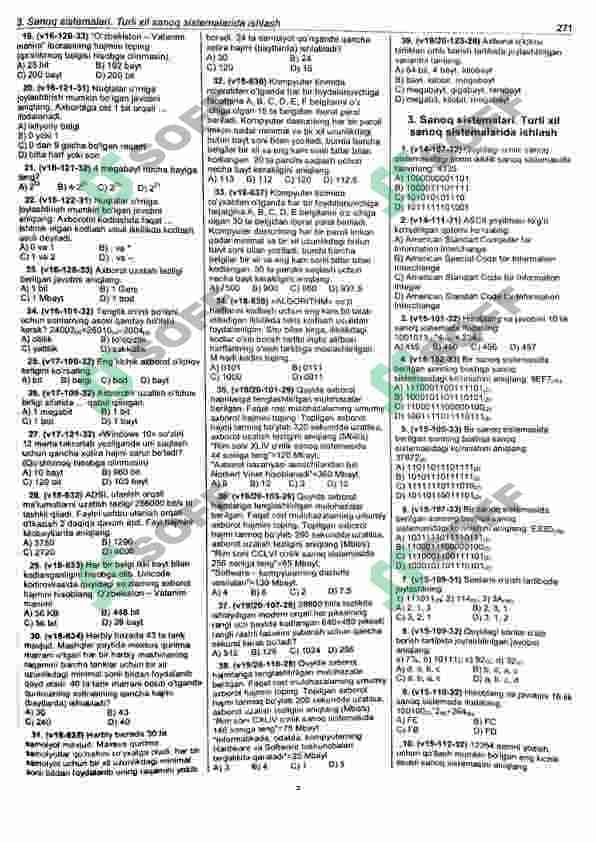 Informatikadan axborotnoma 3