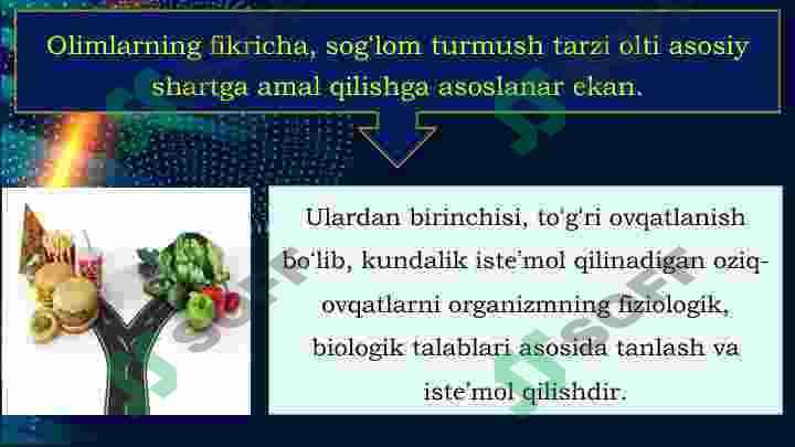 Sog'lom turmush tarzi 3