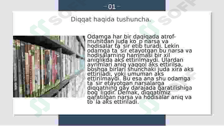 Diqqat va Xotira 3