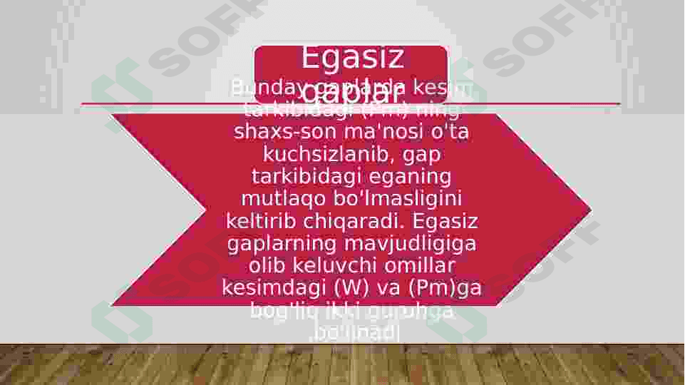 Egali va egasiz gaplar 3