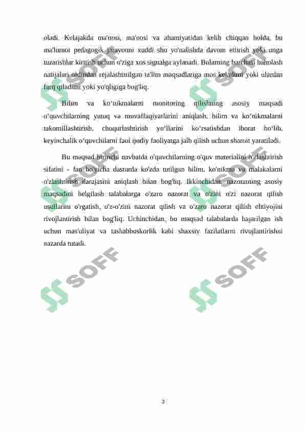 Adabiyotdan sinov darslarini tashkil etish 3