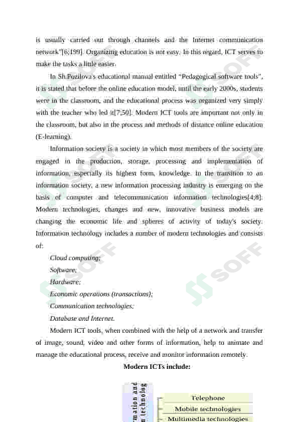 INFORMATION AND COMMUNICATION TECHNOLOGIES  AND THEIR  SIGNIFICANCE 4