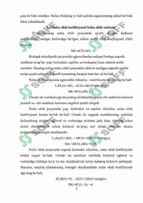 Nafas olish fermentlari va ularning xossalari 4