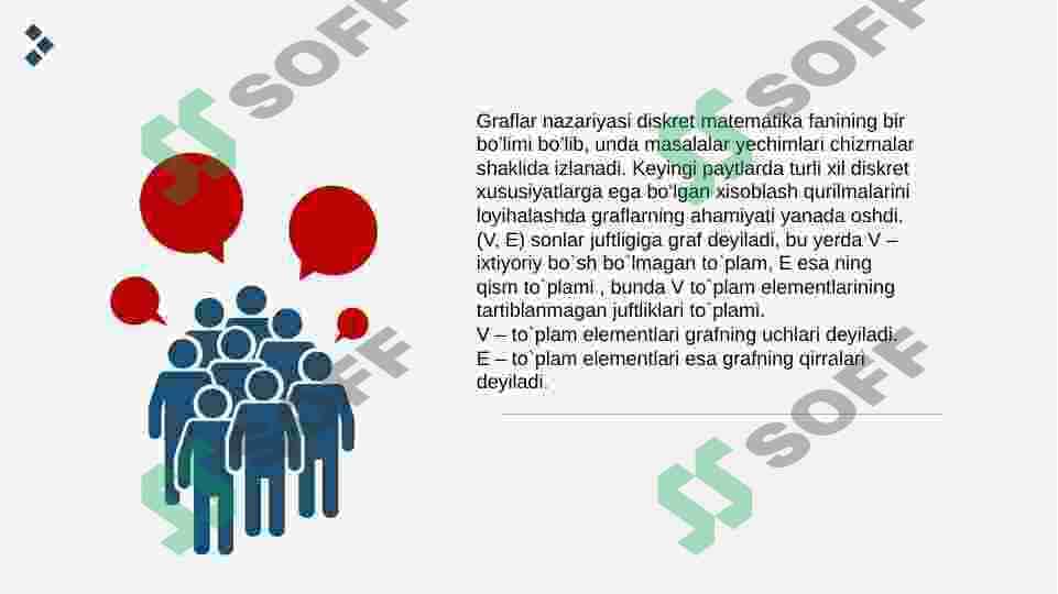 Graflarni tasvirlash usullari 4
