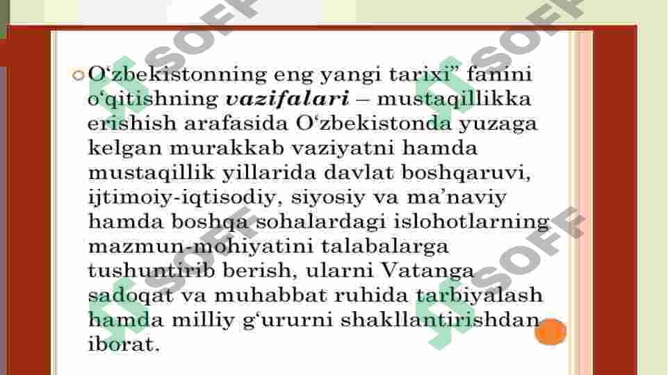 O'zbekistonning eng yangi tarixi 4