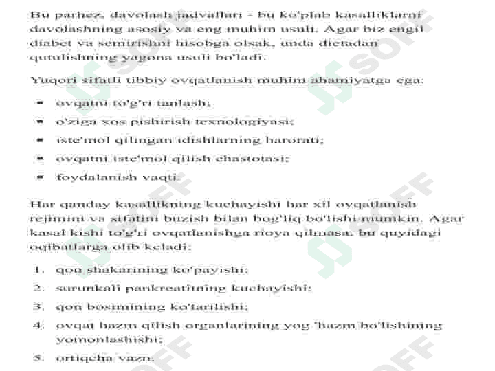 Gigiyena 5-parhez stoli 4