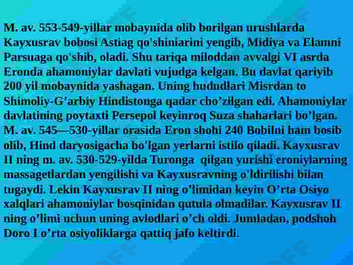 Ahamoniylar davlati 4