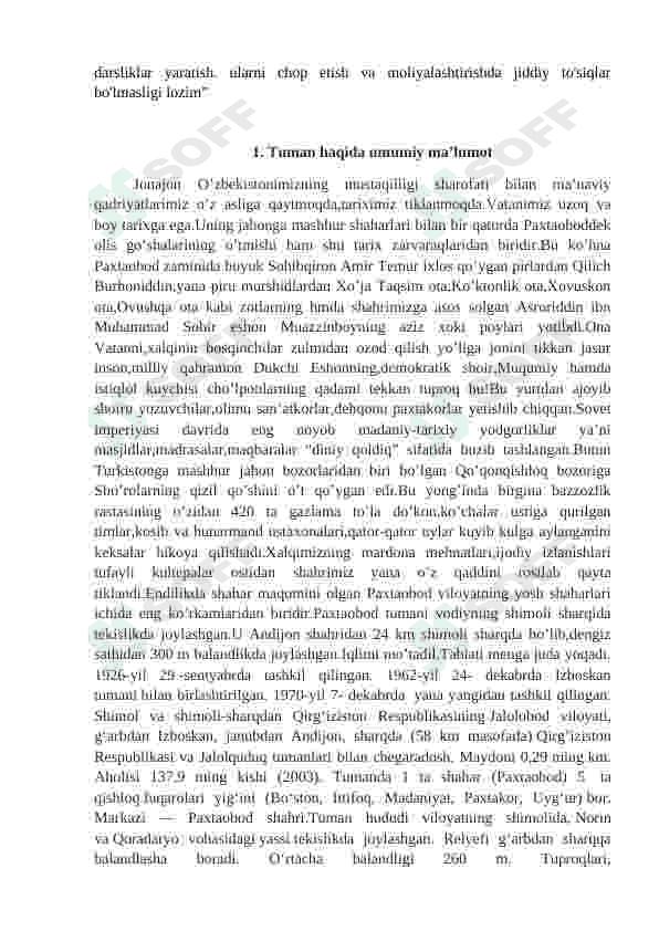 Paxtaobod tumani toponomikasi 5