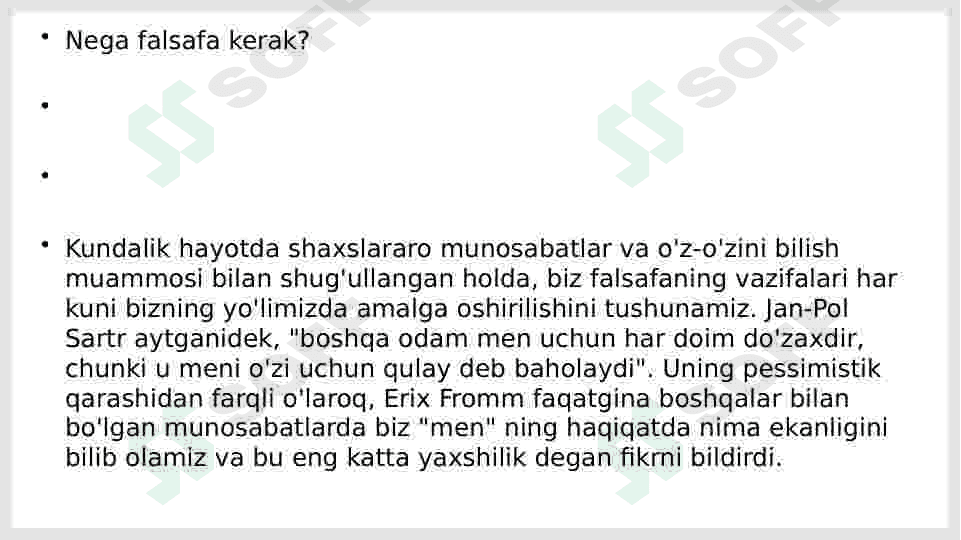 Borliq falsafasi 5