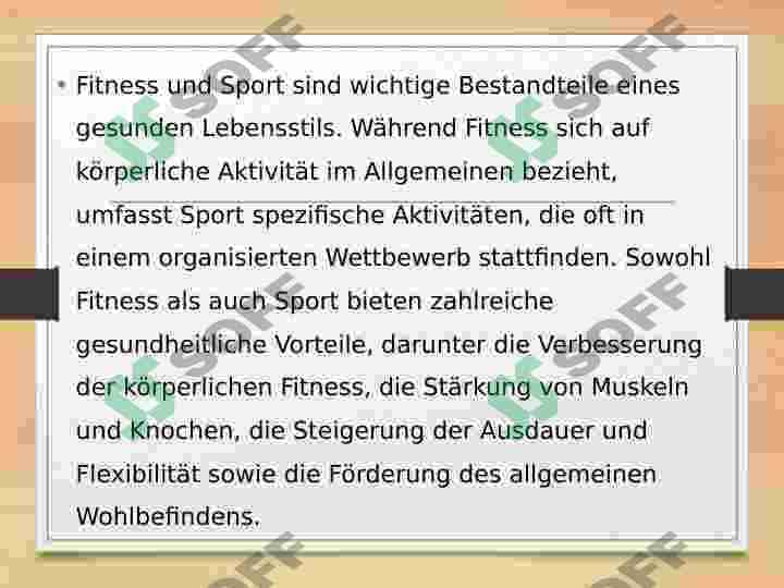 Sport und Fitness 5