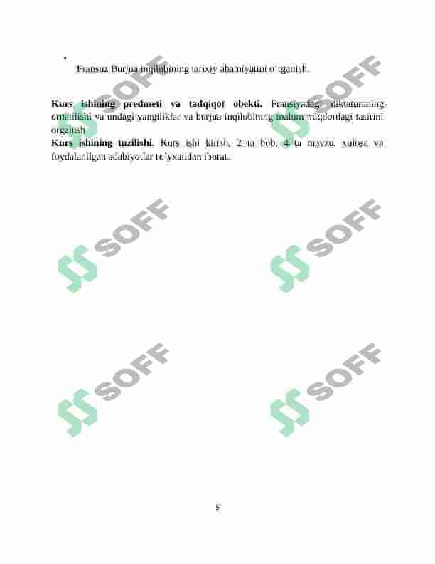 Tarix darslarida ,,Buyuk fransuz burjua inqilobining yakunlanishi va tarixiy ahamiyati '' mavzusini oʻrganish. 5