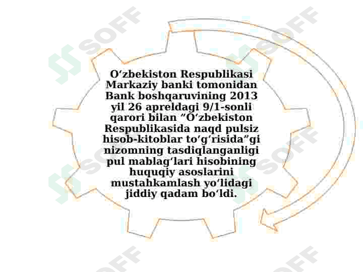 Pul mablag’lari va hisob- kitoblar hisobi. 5