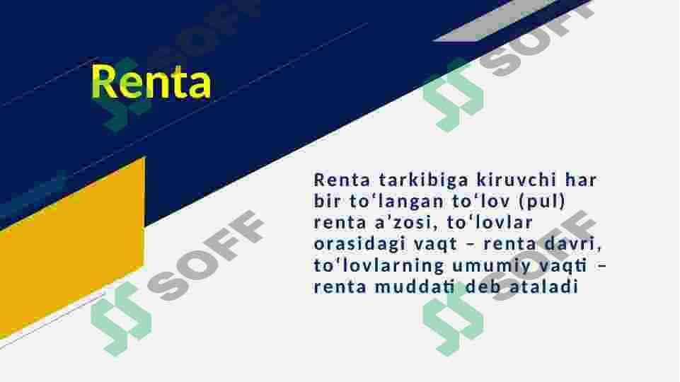 Moliyaviy rentalar 5