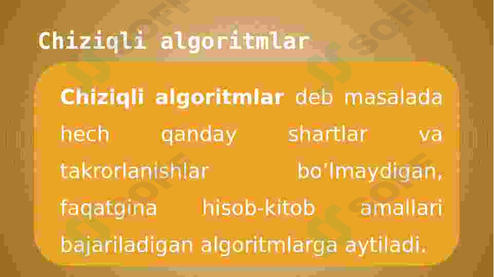 Dasturlashda algoritmlar turlari 5