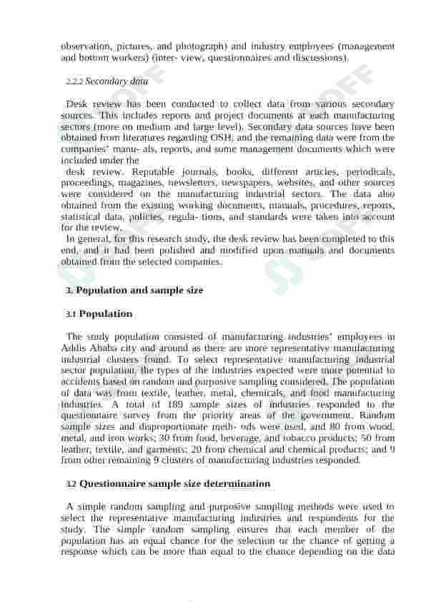 METHODOLOGY-RELATED TOPIC ON REQUEST IF THE STUDENT HAS A SPECIFIC WORKABLE IDEA 5