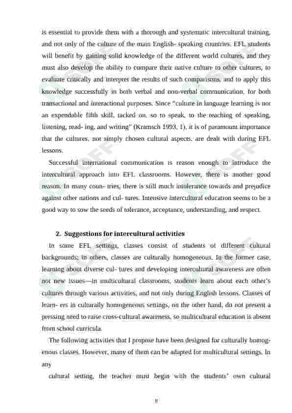 An Intercultural Approach to English Language Teaching 5