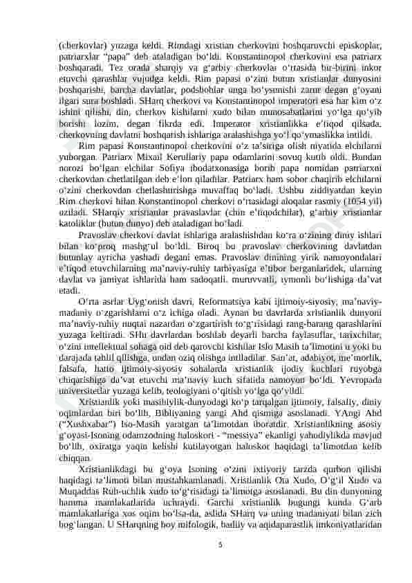 XI-XV ASRLARDA YEVROPA MADANIYATI 5