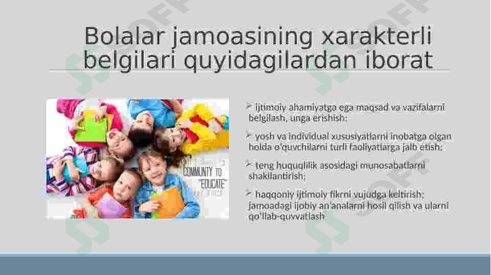 Jamoa tarbiya obyekti va subyekti sifatida 6