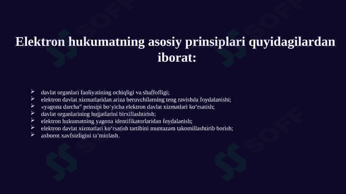 Elektron hukumat 6