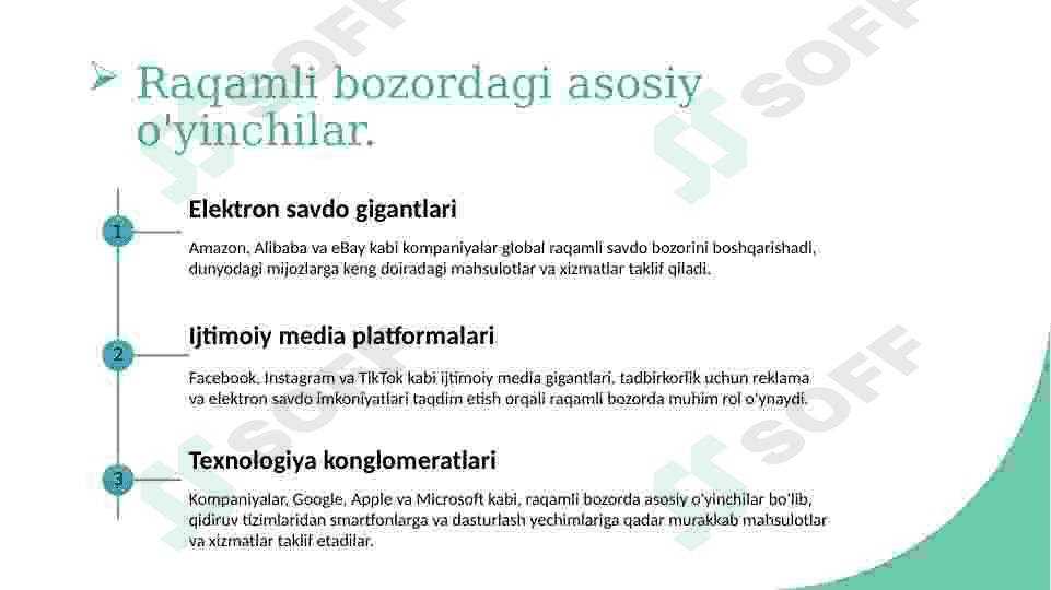 Global raqamli bozorda raqobat holati tahlili 6