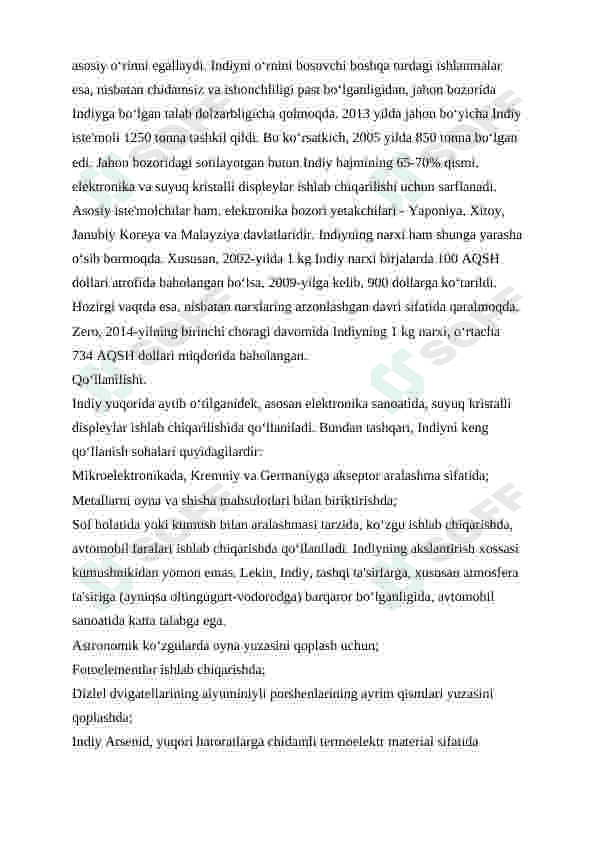 Kimyoviy modda olish texnologiyasi 6