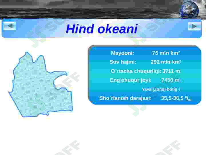 dunyo okeani biomlarining turlari 6