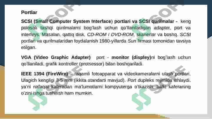 Operatsion tizimlar arxitekturasi 7