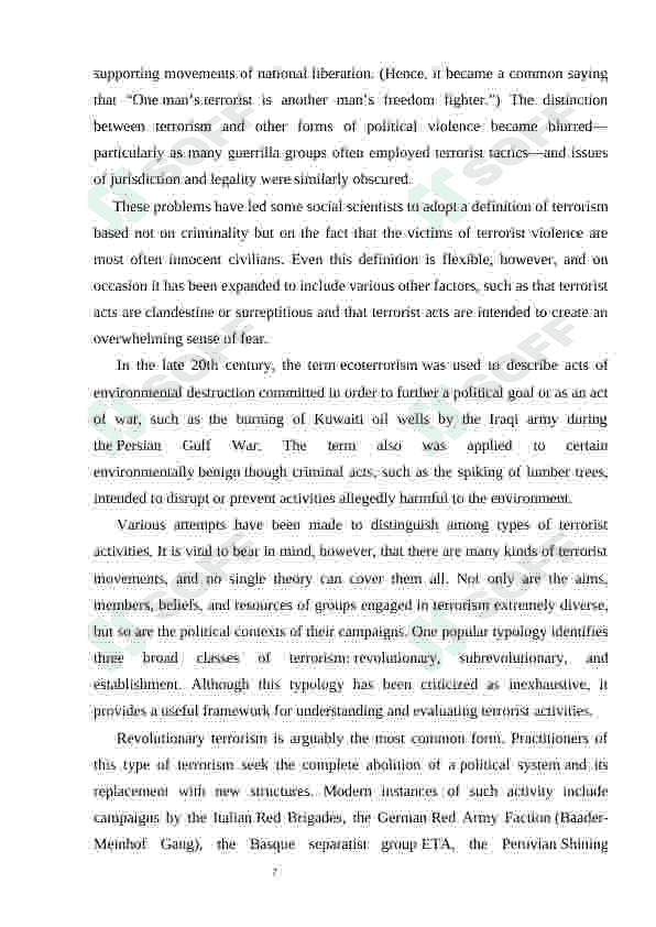 Global issues 7
