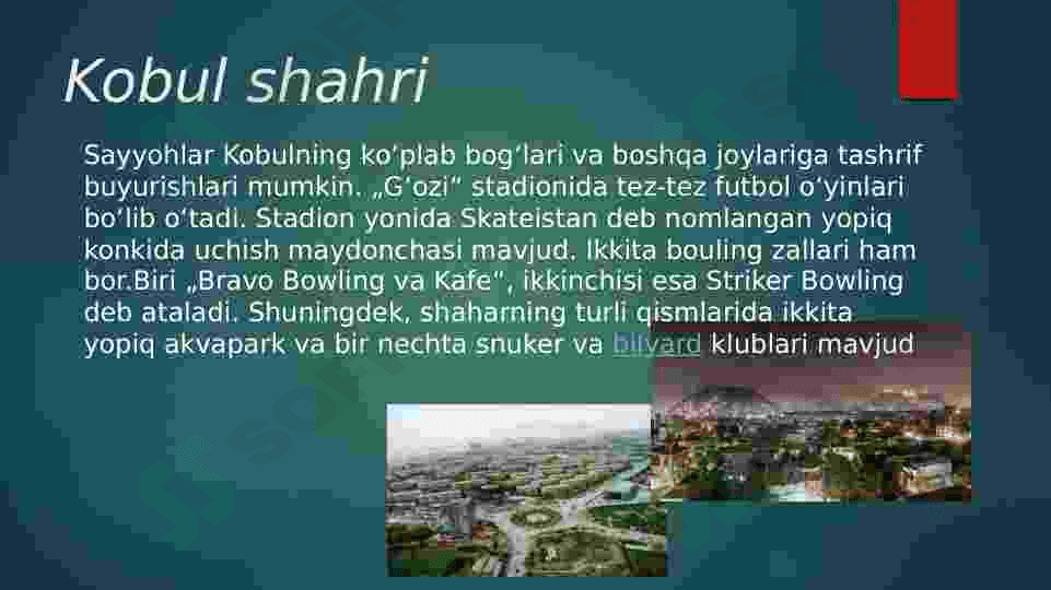 Afg'oniston turizimi 7