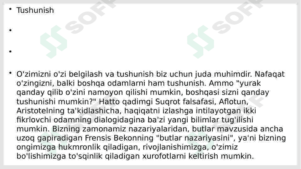 Borliq falsafasi 7