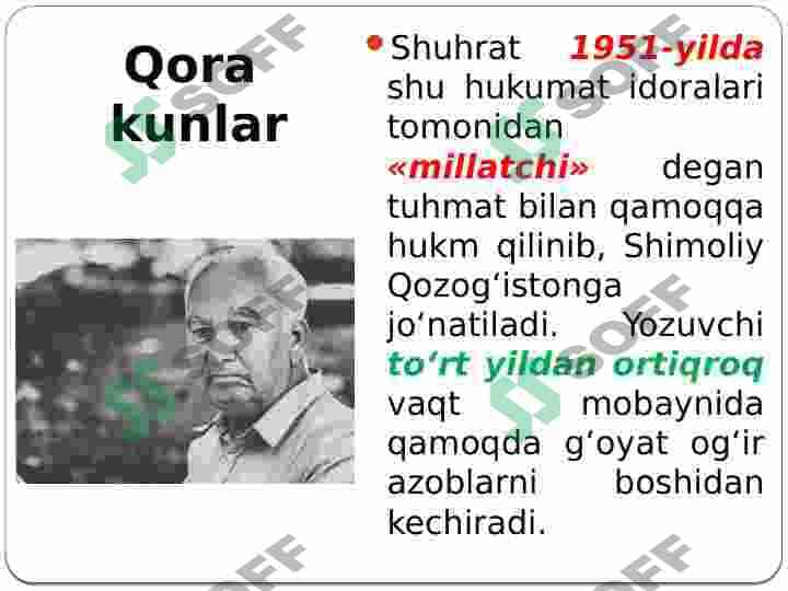 Shuhrat. Mardlik afsonasi 8
