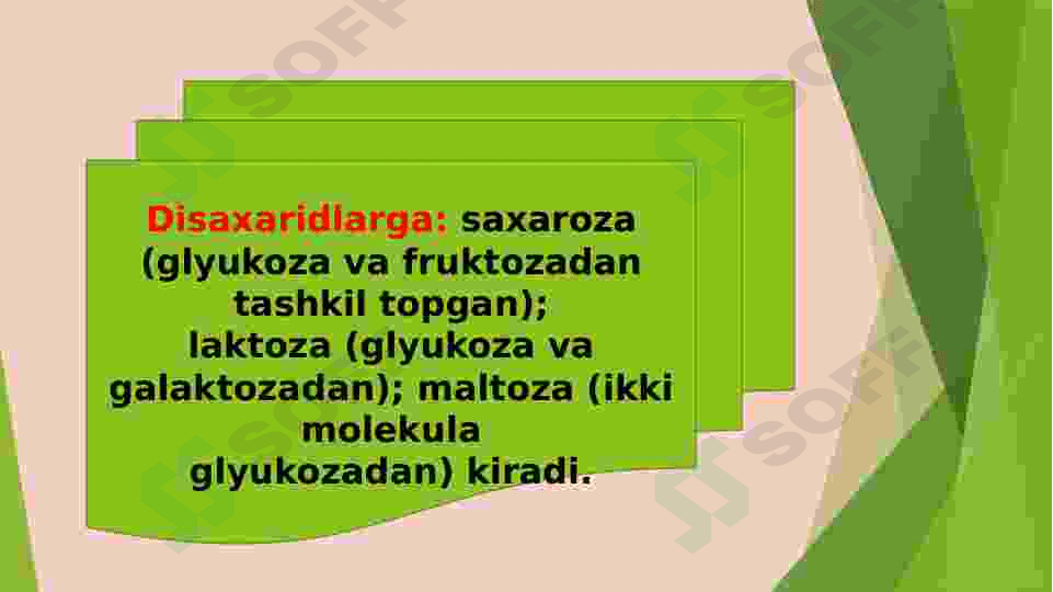 Uglevodlar, Polisaxaridlar va  ularning ahamyati 8